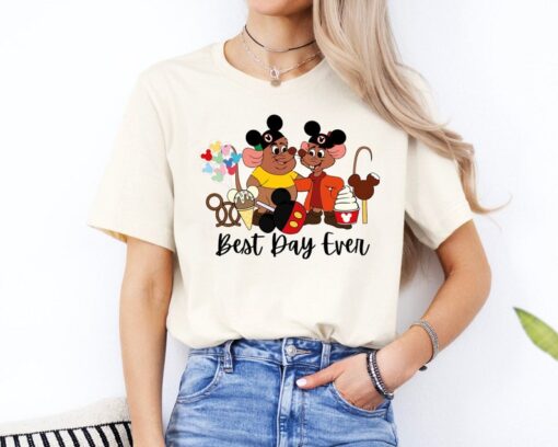 Best Day Ever Jaq and Gus Gus Shirt, Disney Trip Shirt