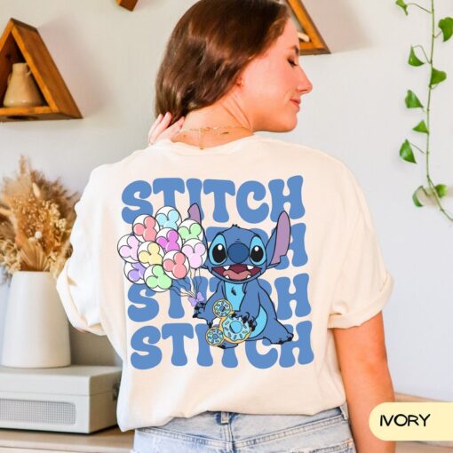 Comfort Colors® Disney Stitch Est. 2002 Shirt, Stitch Front & Back