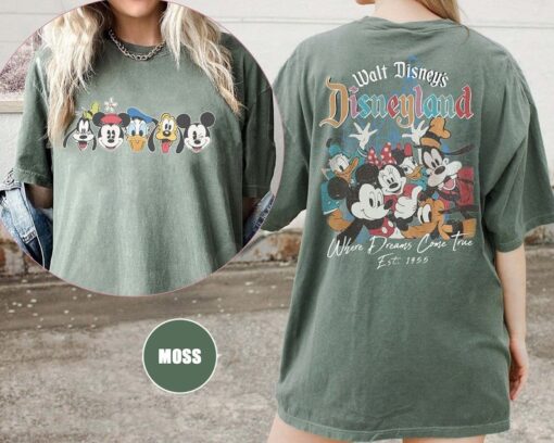 Vintage Walt Disney's Disneyland Est 1955 Shirt