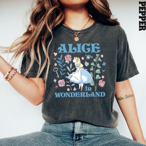 Comfort Colors® Alice in Wonderland Shirt, Disney Alice Shirt