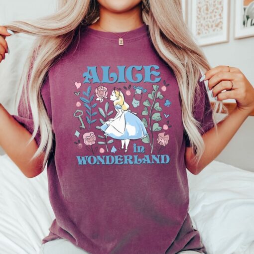 Comfort Colors® Alice in Wonderland Shirt, Disney Alice Shirt