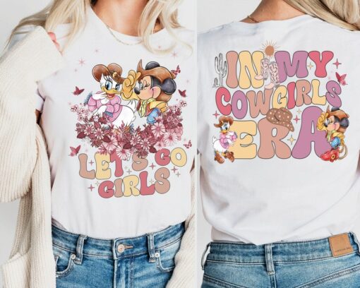 Minnie Daisy Disney In My Cowgirls Era Shirt