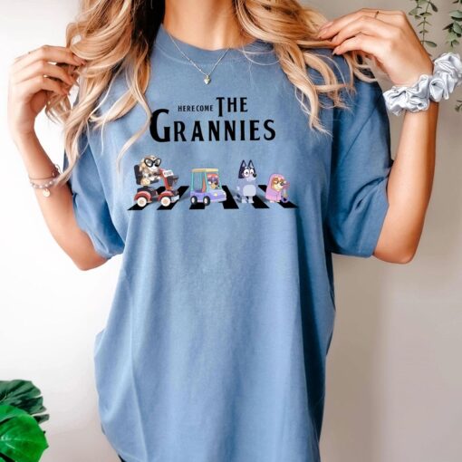 Comfort Colors Here Come The Grannies Shirt