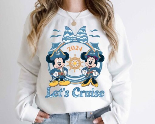 Disney Lets Cruise Shirt, 2024 Disney Cruise Family Shirts