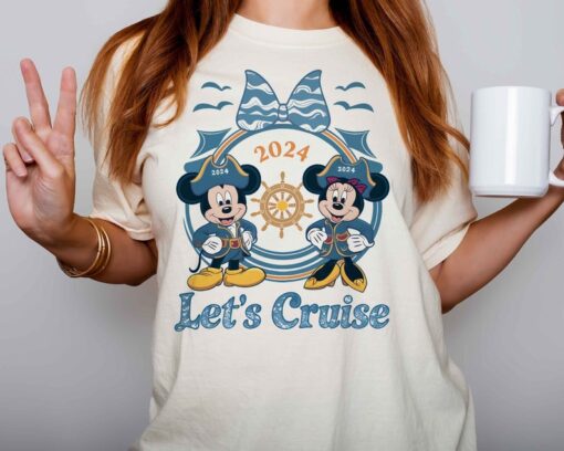 Disney Lets Cruise Shirt, 2024 Disney Cruise Family Shirts