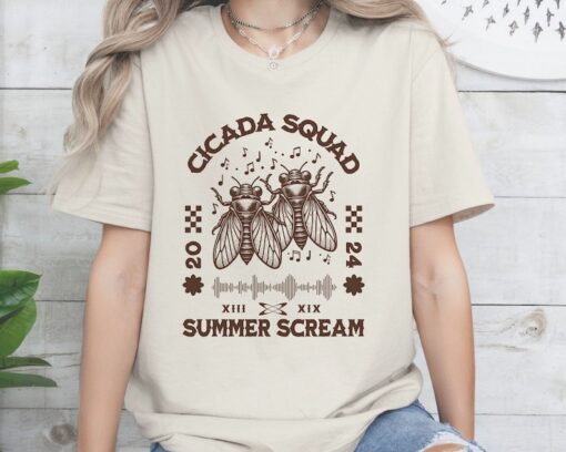 Retro Cicada Shirt, 2024 Cicada Squad Tee