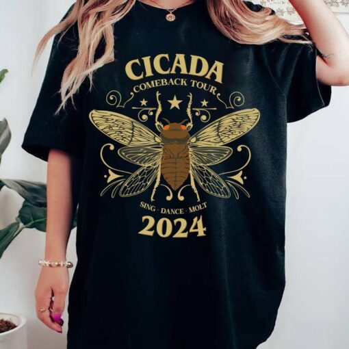 Cicada 2024 Shirt, Cicada Comeback Tour 2024 Shirt, Cicada Summer Tee