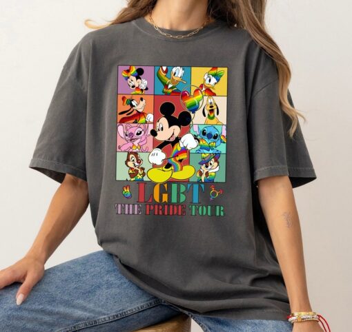 Disney Mcieky and Friends The Pride Tour Shirt, Gay Right LGBTQ Shirt