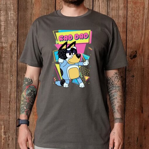 Bluey Rad Dad Shirt, Bluey Dad Shirt, Bluey Family Shirt