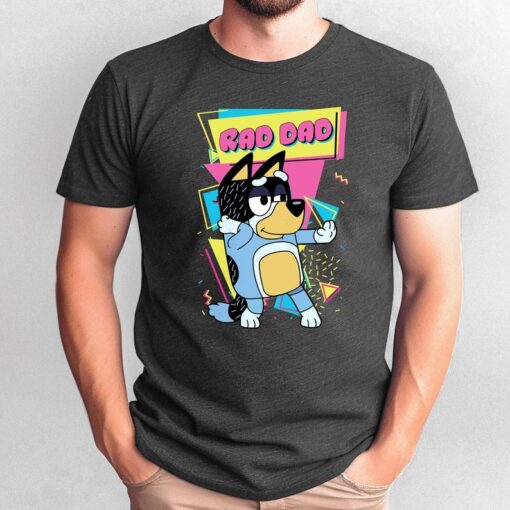 Bluey Rad Dad Shirt, Bluey Dad Shirt, Bluey Family Shirt