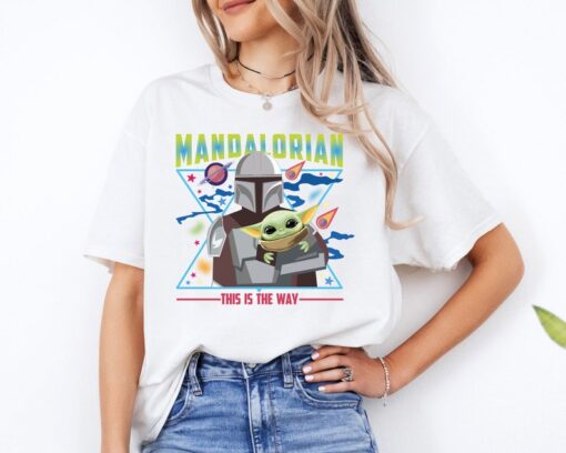 Mandalorian This İs The Way Shirt, Darth Vader Baby Yoda Shirt