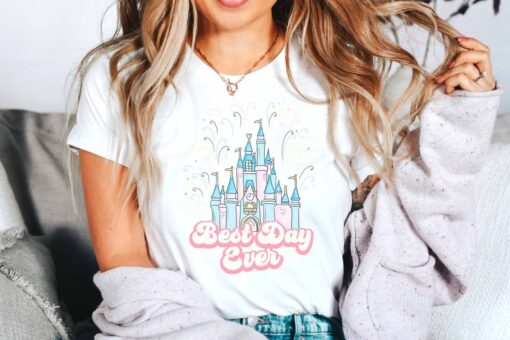 Disney Castle Best Day Ever Shirt, Disney Family Trip Shirts