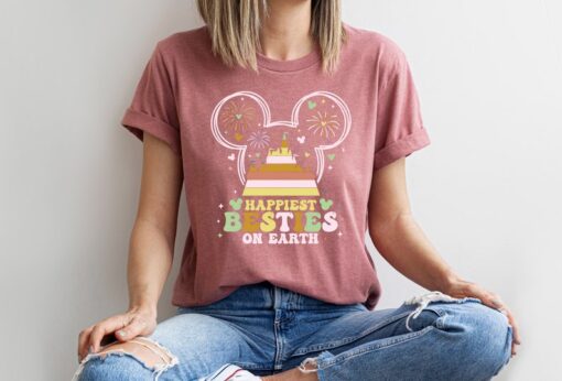 Happiest Besties On Earth Shirt, Theme Park Shirt , Mouse Shirt Trip