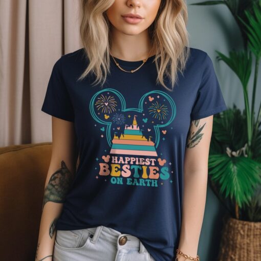 Happiest Besties On Earth Shirt, Theme Park Shirt , Mouse Shirt Trip