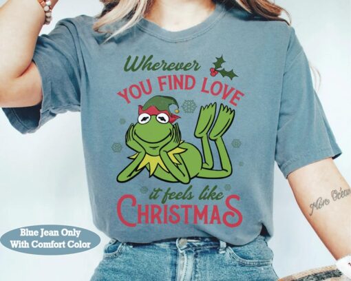 Muppet Christmas Carol Kermit The Frog It Feels Like Shirt