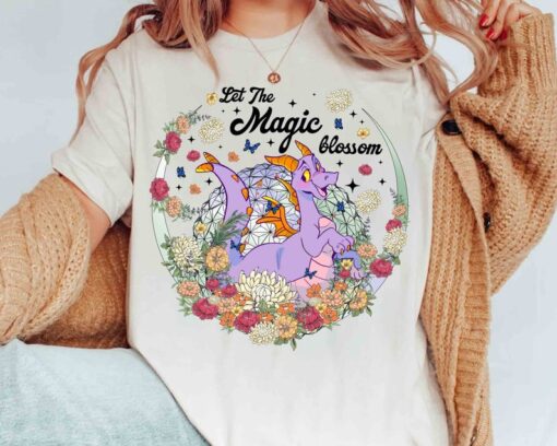 Vintage Figment Let the Magic Blossom T-shirt