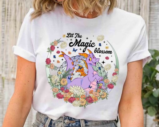 Vintage Figment Let the Magic Blossom T-shirt