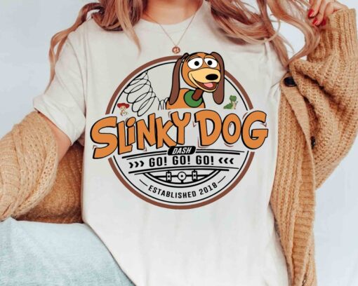 Disney Toy Story Slinky Dog Dash Retro T-shirt