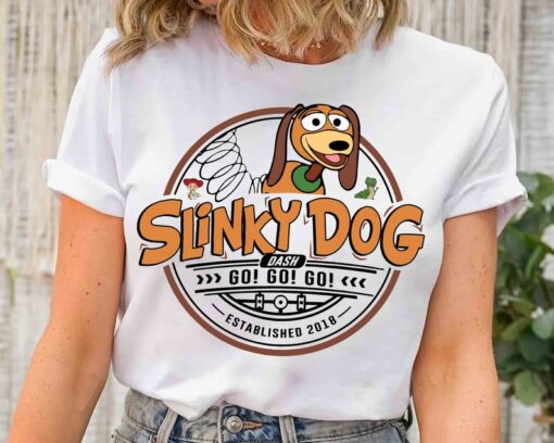 Disney Toy Story Slinky Dog Dash Retro T-shirt