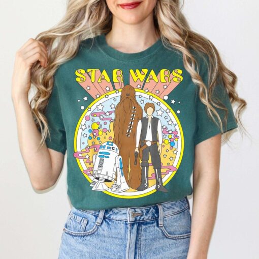 Vintage Disney Star Wars Shirt, Retro Psych Rebels T-shirt