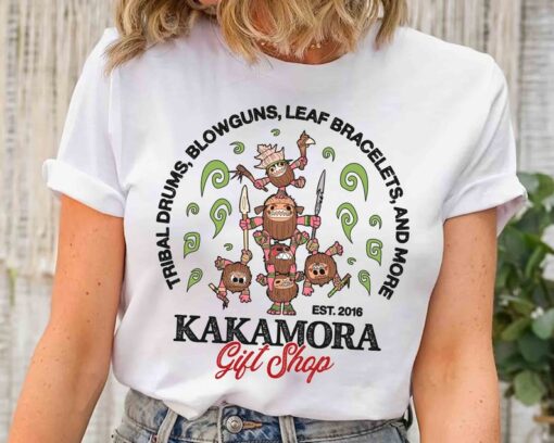 Funny Moana Kakamora Coconut Gift Shop 2016 Vintage T-shirt