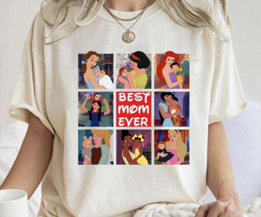 Disney Princess Mom Shirt, Disney Best Mom Ever Shirt, Gifts For Mom