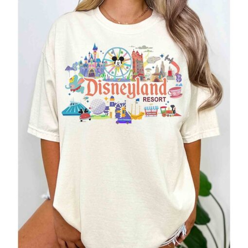 Disneyland Resort Pixar Fest 2024 T-shirt, Inside Out Group