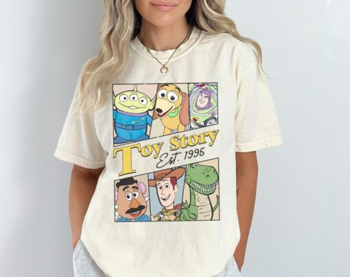 Disney Toy Story Characters Shirt, Comfort Colors Sweatshirt