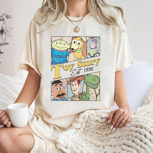 Disney Toy Story Characters Shirt, Comfort Colors Sweatshirt