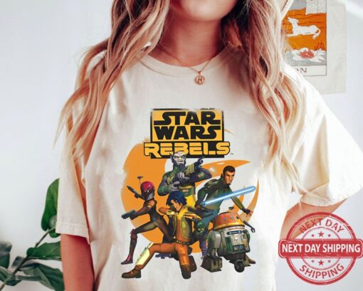 Vintage Disney Star Wars Characters Est 1977 Shirt