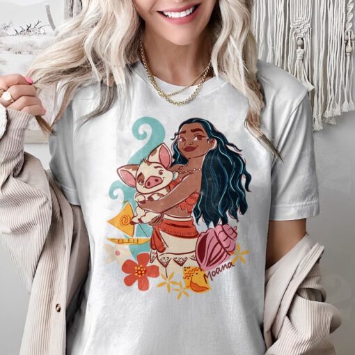 Retro Disney Moana Pua Pig Shirt, Walt Disney World T-shirt