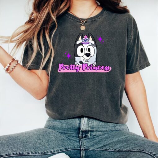 Pretty Princess Muffin Tshirt | Muffin Heeler with a crown