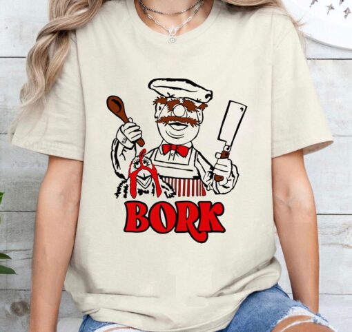 Disney The Muppets Swedish Chef Shirt, Swedish Chef Sketch Tee