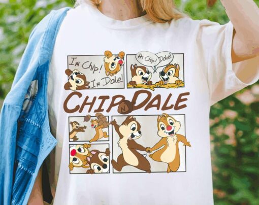 Disney Chip And Dale Shirt, Chip N Dale Double Trouble T-shirt