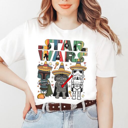 Star Wars Darth Vader Stormtrooper Shirt, Cinco De Mayo T-shirt