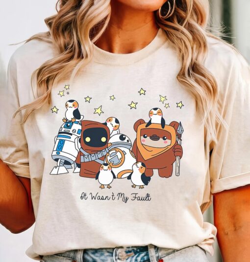 Disney Star Wars Droids Ewoks It Wasn'T My Fault Shirt