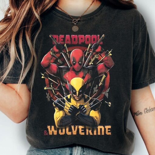 Deadpool & Wolverine Shirt, Deadpool 3 Movie Shirt