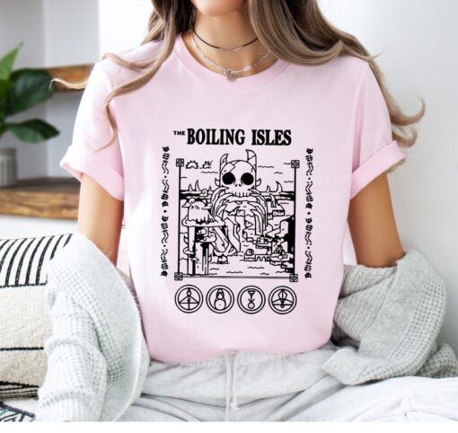 Vintage The Boiling Isles The Owl House Shirt, The Owl House Tshirt