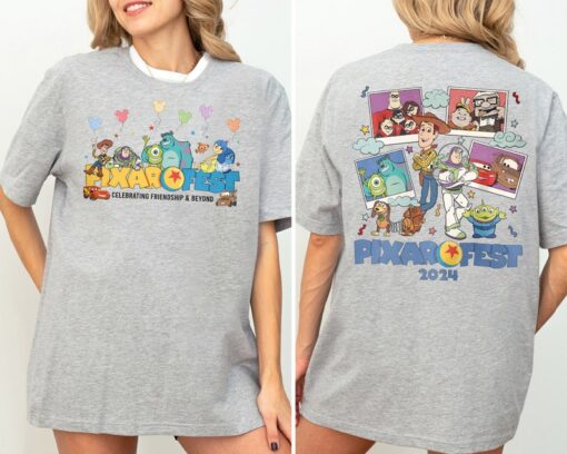 Disneyland Pixar Fest Shirt, Disney Pixar Movie Shirt