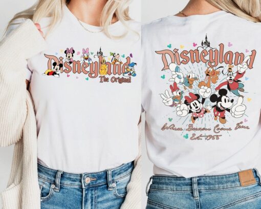 Disneyland The Original 2024 Shirt, Mickey and Friends Shirt