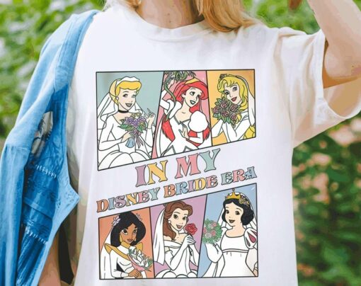 Disney Princess In My Bride Era Shirt