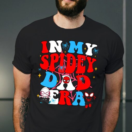 In My Spider Dad Era Shirt, Superhero Dad Era Shirt