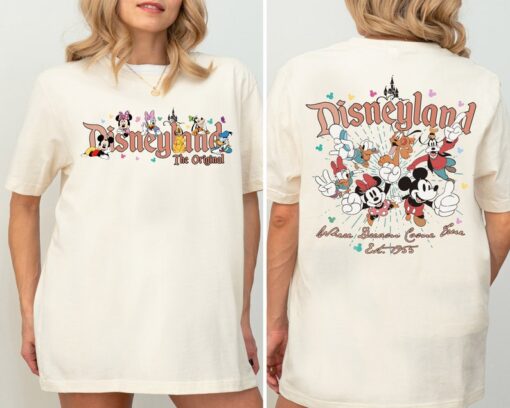 Disneyland The Original 2024 Shirt, Mickey and Friends Shirt