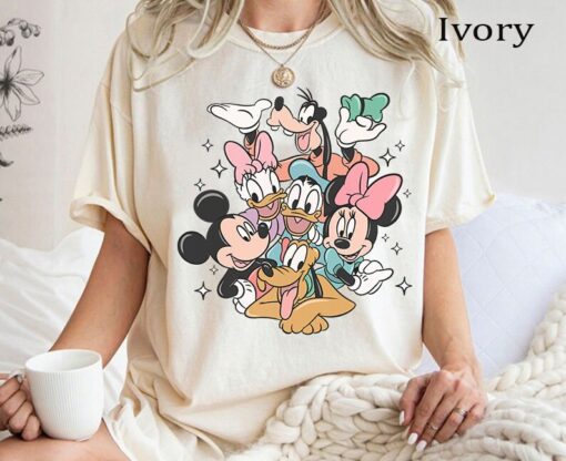 Mickey And Friends Shirt, Mickey Minnie Shirt, Disney Characters Shirt