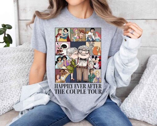 Happily Ever After Couple Tour Shirt, Anniversary Shirt