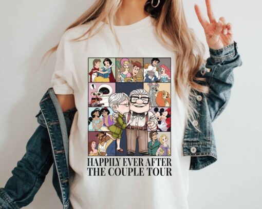 Happily Ever After Couple Tour Shirt, Anniversary Shirt