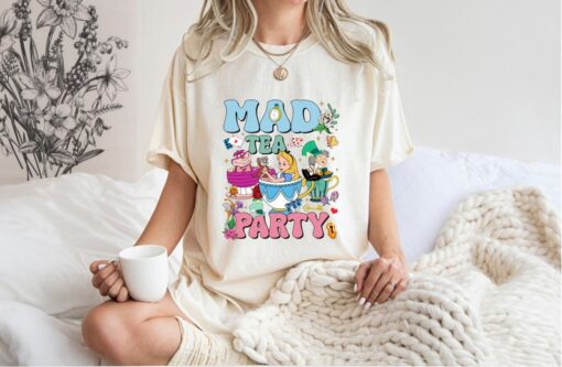 Comfort Colors® Alice in Wonderland Mad Hatter Tea Party Shirt