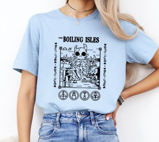 Vintage The Boiling Isles The Owl House Shirt, The Owl House Tshirt