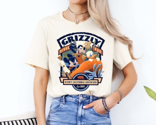 Grizzly River Run T-Shirt, Disney California Adventure Shirt