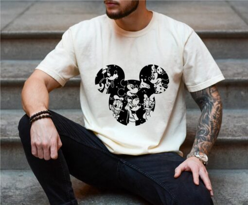 Mickey and Friends Shirt, Comfort Colors Shirts, Mickey Mouse Shirt